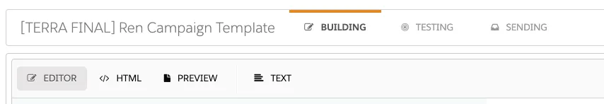 Pardot template editor